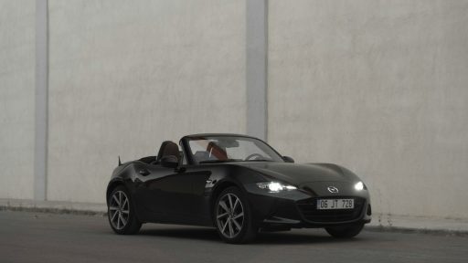 a black sports car